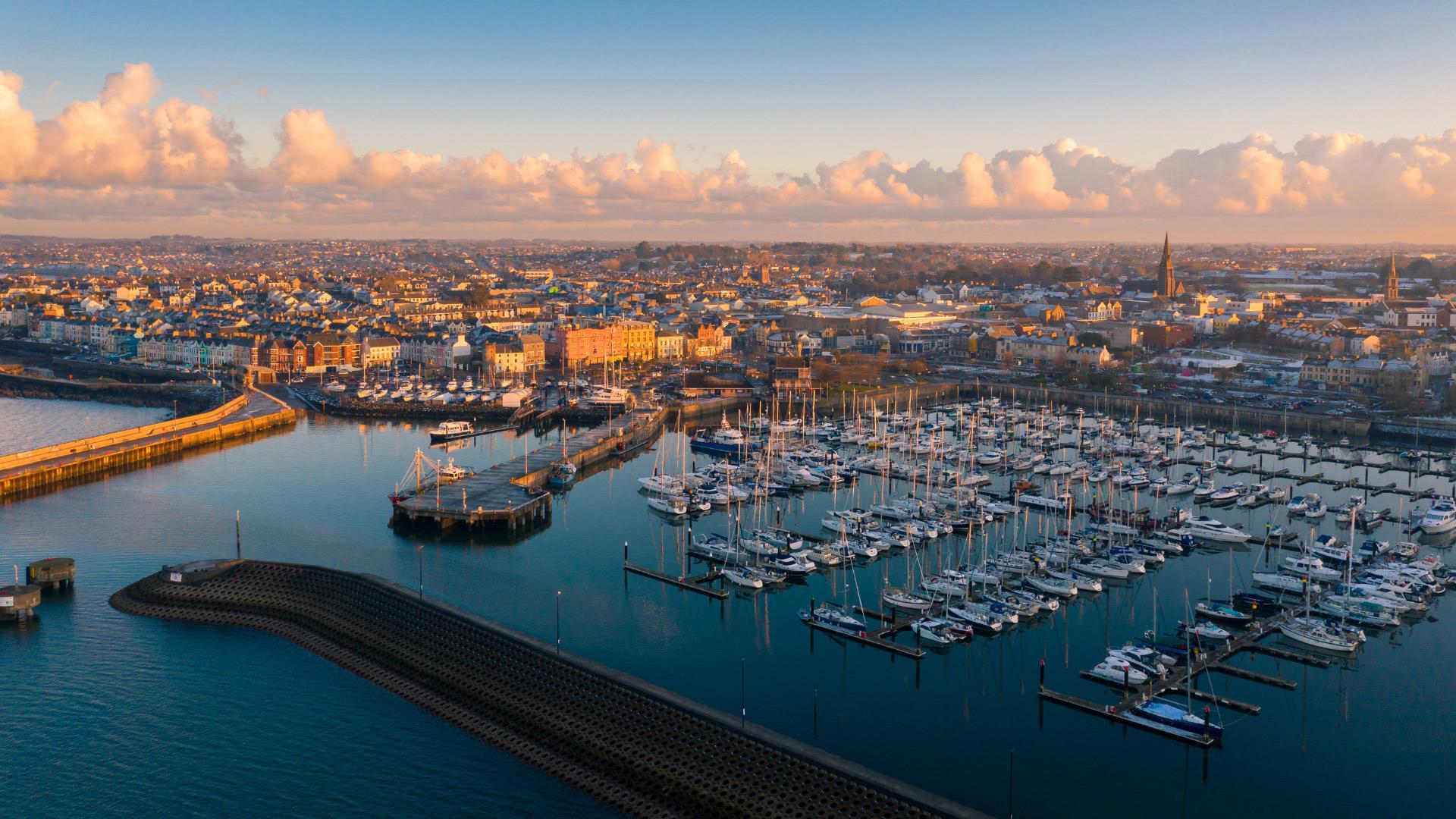 Bangor, County Down. Marina and Sea Front